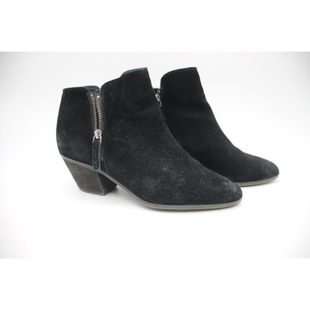 Frye Ankle Boots 3470015 Women's Size 10 M Judy Suede Double Zipper Booties